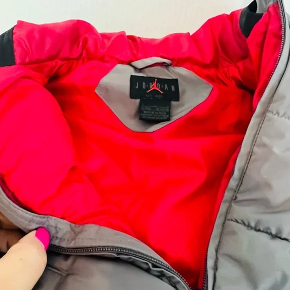 Air Jordan Boys Puffer Vest Jacket - Picture 5 of 7